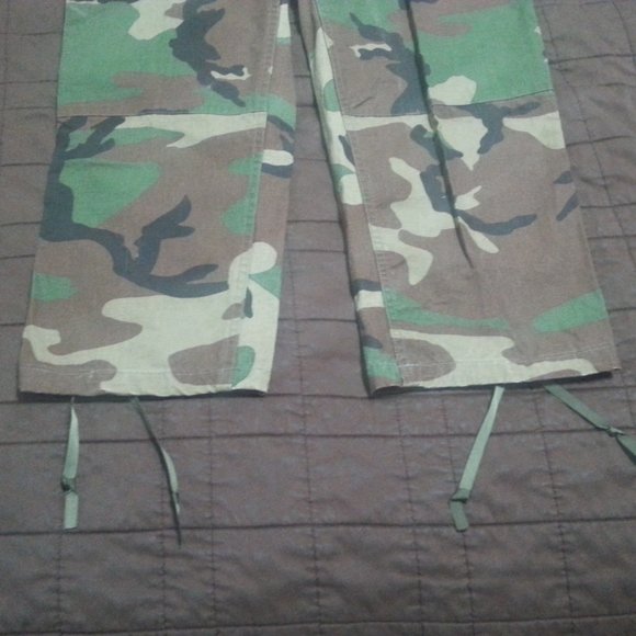 Vintage Camo Cargo Pants Military - Picture 7 of 10